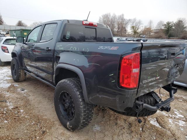 1GCGTEEN3J1218730 - 2018 CHEVROLET COLORADO ZR2 GRAY photo 2