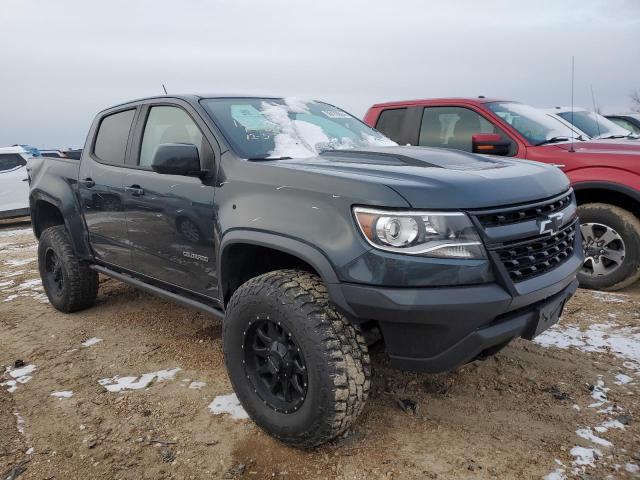 1GCGTEEN3J1218730 - 2018 CHEVROLET COLORADO ZR2 GRAY photo 4