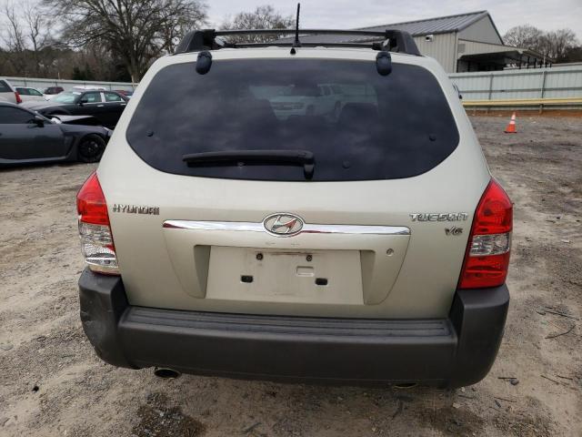 KM8JN12D46U364575 - 2006 HYUNDAI TUCSON GLS TAN photo 6