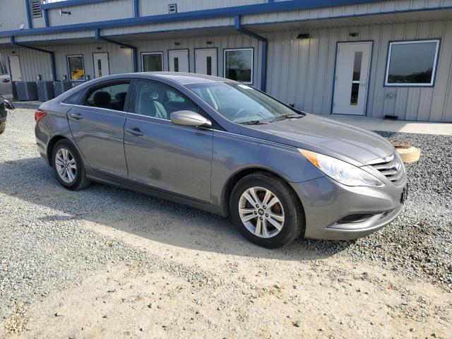 5NPEB4AC0CH460069 - 2012 HYUNDAI SONATA GLS GRAY photo 4