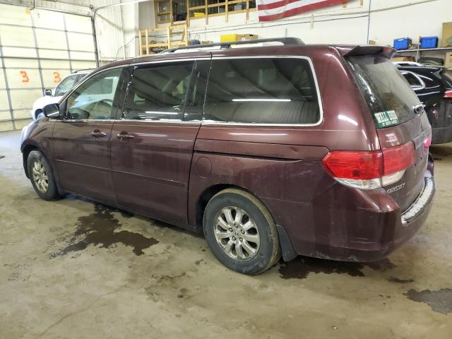 5FNRL38418B050068 - 2008 HONDA ODYSSEY EX MAROON photo 2