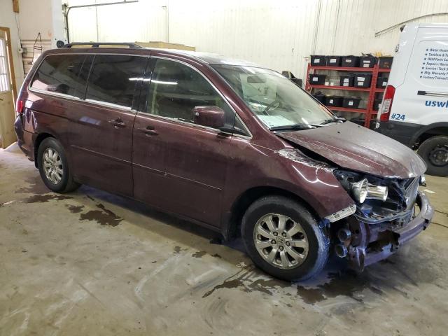 5FNRL38418B050068 - 2008 HONDA ODYSSEY EX MAROON photo 4