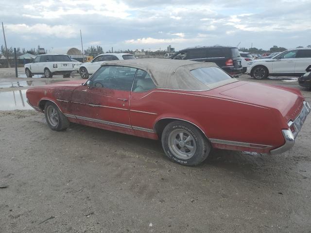 342671M110148 - 1971 OLDSMOBILE CUT SUPREM RED photo 2