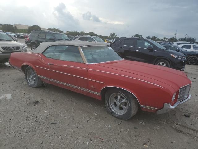 342671M110148 - 1971 OLDSMOBILE CUT SUPREM RED photo 4