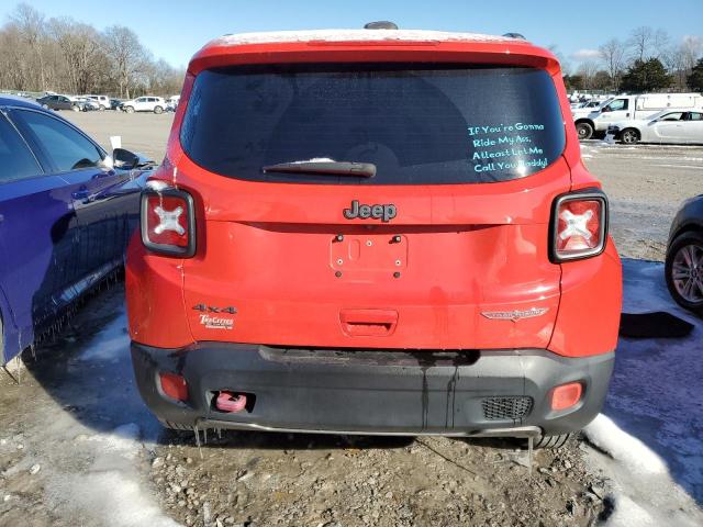 ZACCJBCB3JPH20228 - 2018 JEEP RENEGADE TRAILHAWK RED photo 6