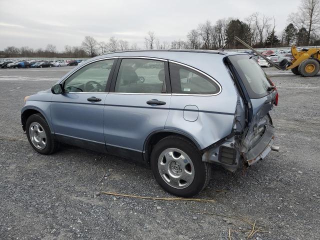 JHLRE48357C055599 - 2007 HONDA CR-V LX BLUE photo 2