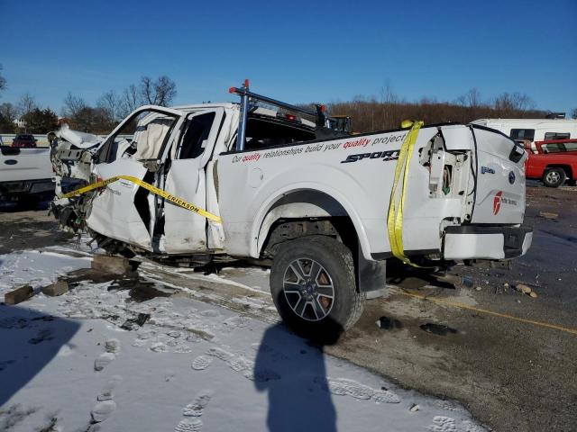 1FTFX1EF4GFD38484 - 2016 FORD F150 SUPER CAB WHITE photo 2