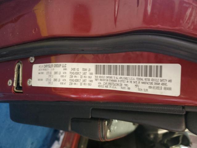 1C4PJMBS7EW194130 - 2014 JEEP CHEROKEE TRAILHAWK RED photo 12