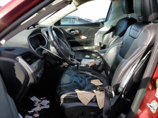 1C4PJMBS7EW194130 - 2014 JEEP CHEROKEE TRAILHAWK RED photo 7