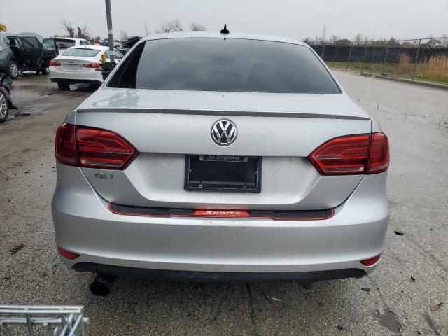 3VW4T7AJ2EM392621 - 2014 VOLKSWAGEN JETTA GLI SILVER photo 6