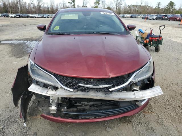 1C3CCCAB2GN108935 - 2016 CHRYSLER 200 LIMITED BURGUNDY photo 5