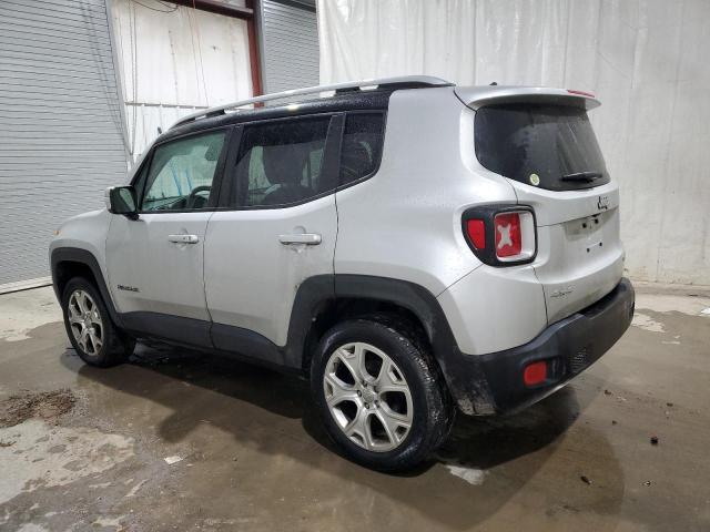 ZACCJBDT3GPD50009 - 2016 JEEP RENEGADE LIMITED SILVER photo 2