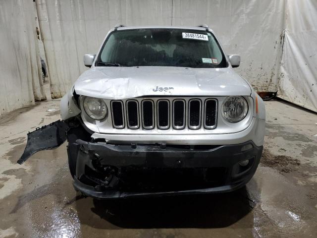 ZACCJBDT3GPD50009 - 2016 JEEP RENEGADE LIMITED SILVER photo 5