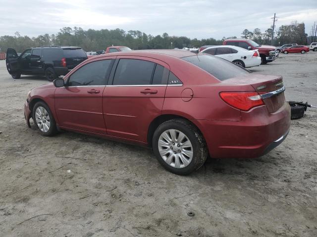 1C3CCBAB1DN636083 - 2013 CHRYSLER 200 LX BURGUNDY photo 2