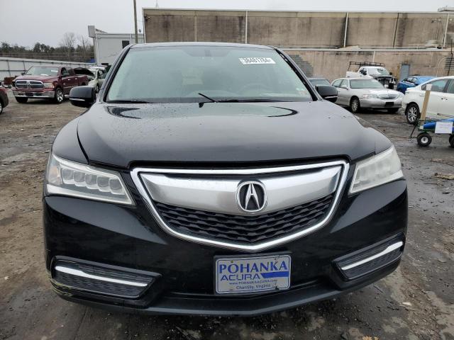 5FRYD4H23GB010178 - 2016 ACURA MDX BLACK photo 5