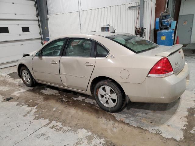 2G1WT58K689185248 - 2008 CHEVROLET IMPALA LT TAN photo 2