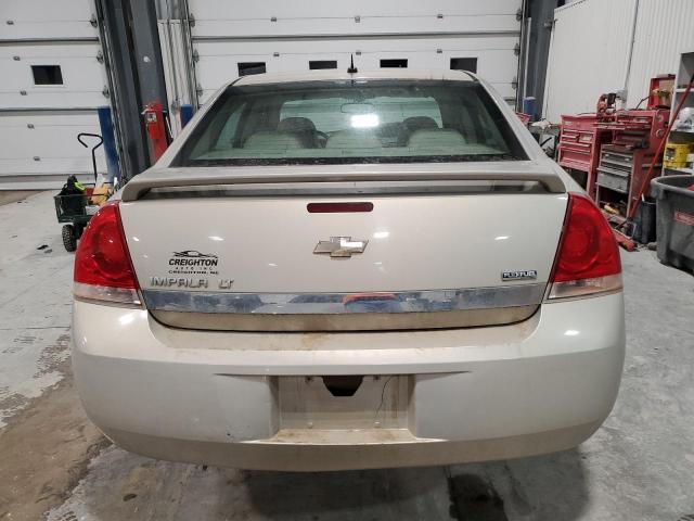 2G1WT58K689185248 - 2008 CHEVROLET IMPALA LT TAN photo 6