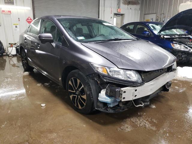 19XFB2F8XFE089895 - 2015 HONDA CIVIC EX GRAY photo 4