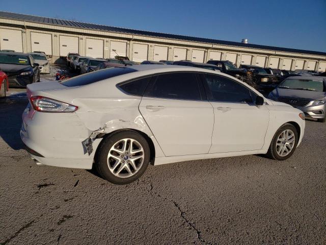 3FA6P0H71ER278202 - 2014 FORD FUSION SE WHITE photo 3