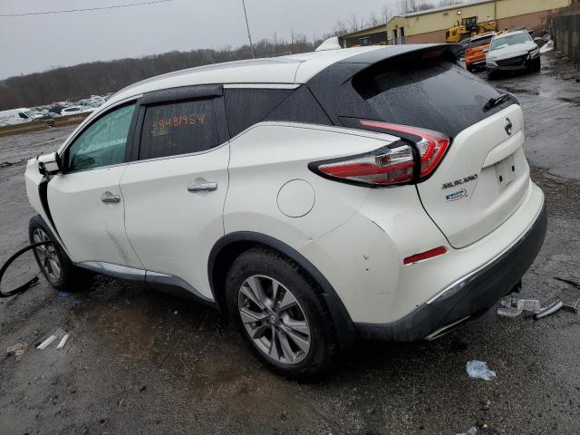 5N1AZ2MH9GN150607 - 2016 NISSAN MURANO S WHITE photo 2