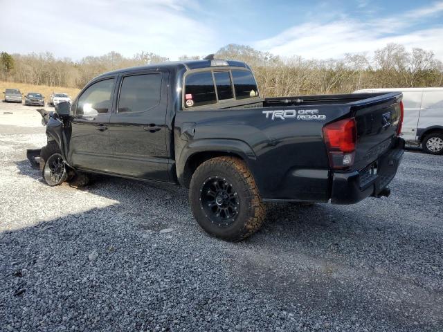 5TFAX5GN7JX109966 - 2018 TOYOTA TACOMA DOUBLE CAB BLACK photo 2