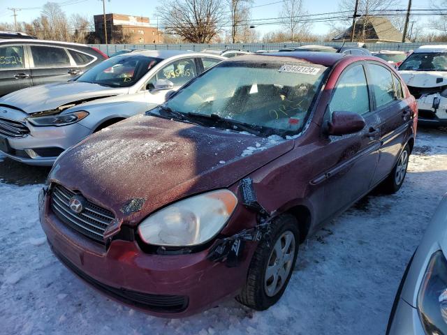 KMHCN46C89U330428 - 2009 HYUNDAI ACCENT GLS BURGUNDY photo 1