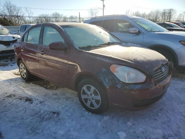 KMHCN46C89U330428 - 2009 HYUNDAI ACCENT GLS BURGUNDY photo 4