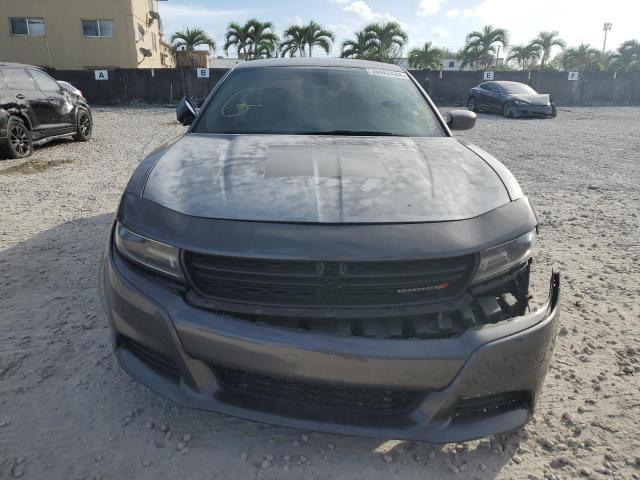 2C3CDXHG1GH204585 - 2016 DODGE CHARGER SXT GRAY photo 5