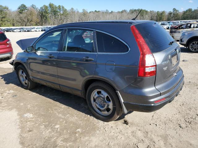 5J6RE4H3XAL016215 - 2010 HONDA CR-V LX GRAY photo 2