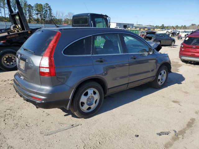 5J6RE4H3XAL016215 - 2010 HONDA CR-V LX GRAY photo 3