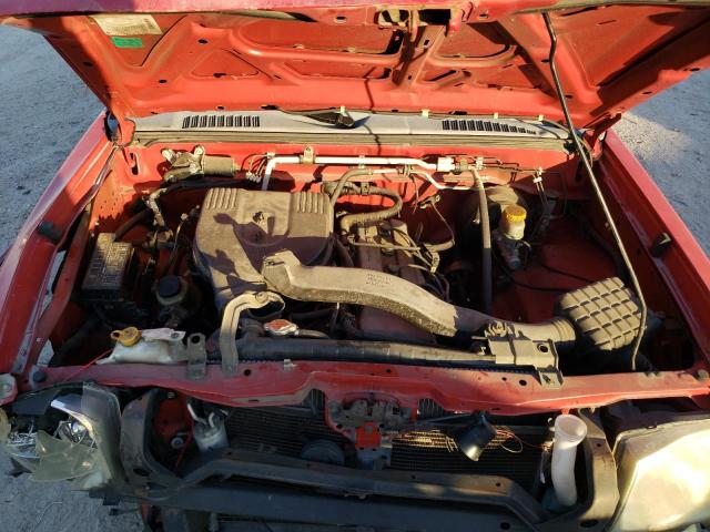 1N6DD26S62C314048 - 2002 NISSAN FRONTIER KING CAB XE RED photo 11