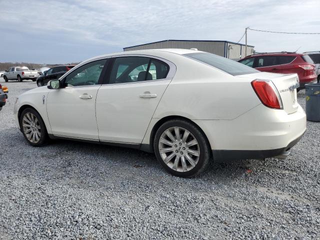 1LNHL9ER8CG801031 - 2012 LINCOLN MKS WHITE photo 2