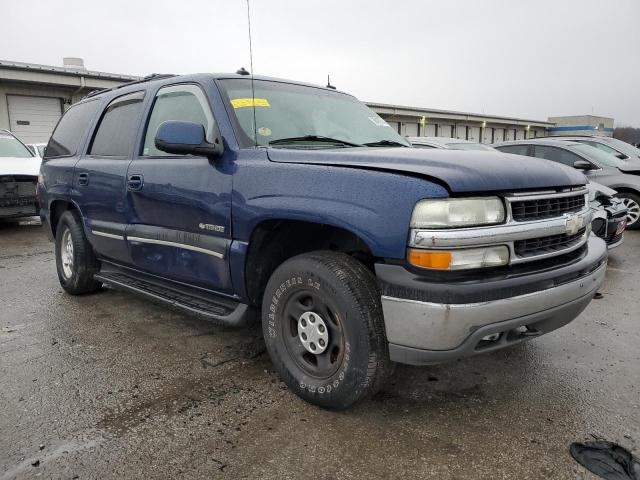 1GNEK13Z93J263822 - 2003 CHEVROLET TAHOE K1500 BLUE photo 4