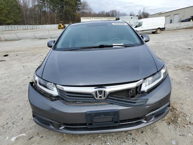 19XFB2F8XCE044919 - 2012 HONDA CIVIC EX GRAY photo 5