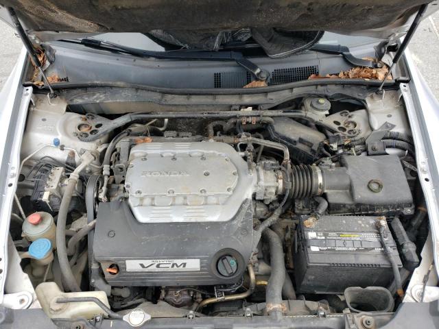 1HGCP36868A014516 - 2008 HONDA ACCORD EXL SILVER photo 11