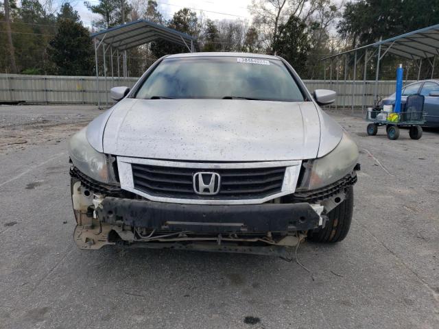 1HGCP36868A014516 - 2008 HONDA ACCORD EXL SILVER photo 5