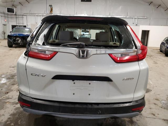 2HKRW6H32HH214834 - 2017 HONDA CR-V LX WHITE photo 6