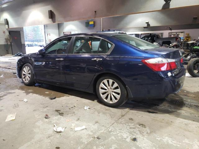 1HGCR2F79DA037357 - 2013 HONDA ACCORD EX BLUE photo 2