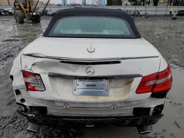 WDDKK5KF3DF206343 - 2013 MERCEDES-BENZ E 350 WHITE photo 6