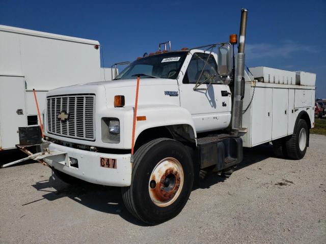 1GBM7H1J7TJ106046 - 1996 CHEVROLET KODIAK C7H042 WHITE photo 2