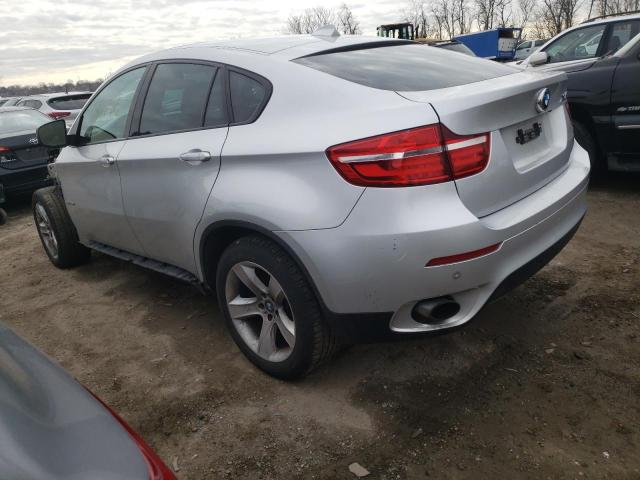 5UXFG2C56E0C43720 - 2014 BMW X6 XDRIVE35I SILVER photo 2