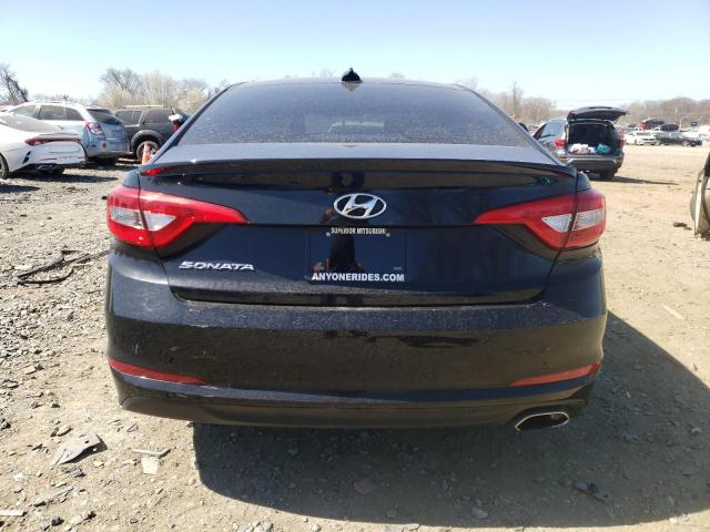 5NPE24AF7FH231421 - 2015 HYUNDAI SONATA SE BLACK photo 6