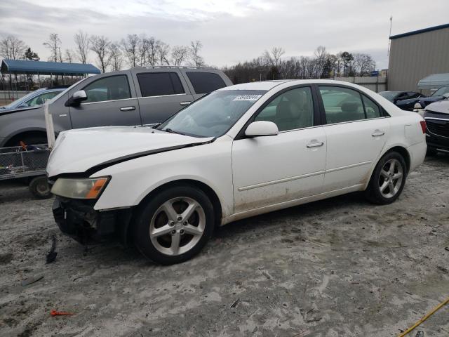 5NPEU46F27H164537 - 2007 HYUNDAI SONATA SE WHITE photo 1