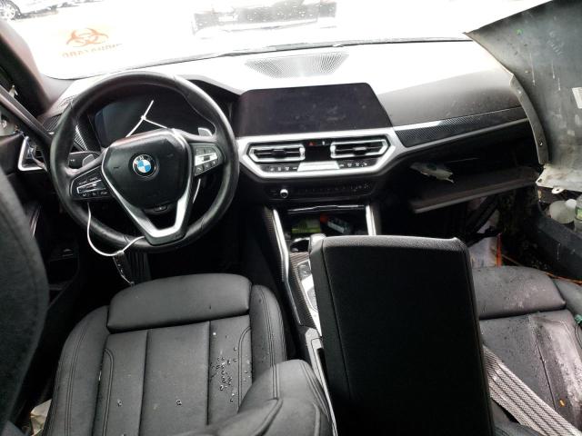 3MW5R7J08L8B19408 - 2020 BMW 330XI WHITE photo 8