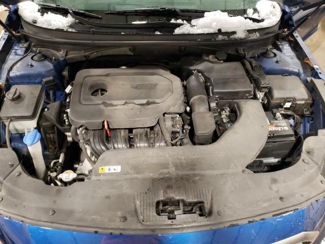 5NPE24AF3GH405485 - 2016 HYUNDAI SONATA SE BLUE photo 11