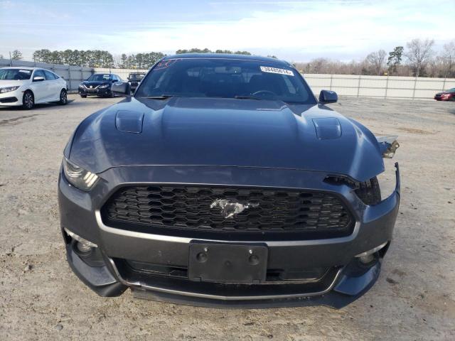 1FA6P8AM9H5206735 - 2017 FORD MUSTANG GRAY photo 5