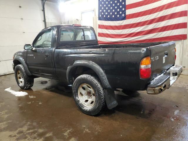 5TEPM62N92Z017557 - 2002 TOYOTA TACOMA BLACK photo 2