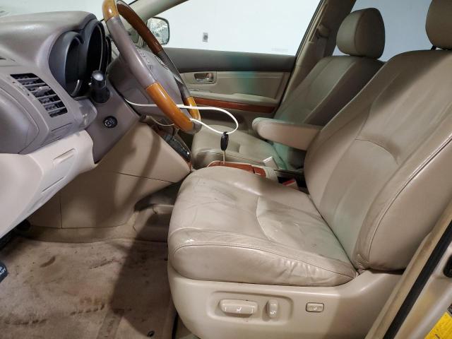 JTJHA31U240009059 - 2004 LEXUS RX 330 TAN photo 7