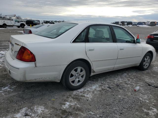 4T1BF28B82U230515 - 2002 TOYOTA AVALON XL WHITE photo 3