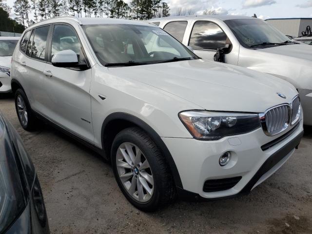 5UXWZ7C52G0R32029 - 2016 BMW X3 SDRIVE28I WHITE photo 4